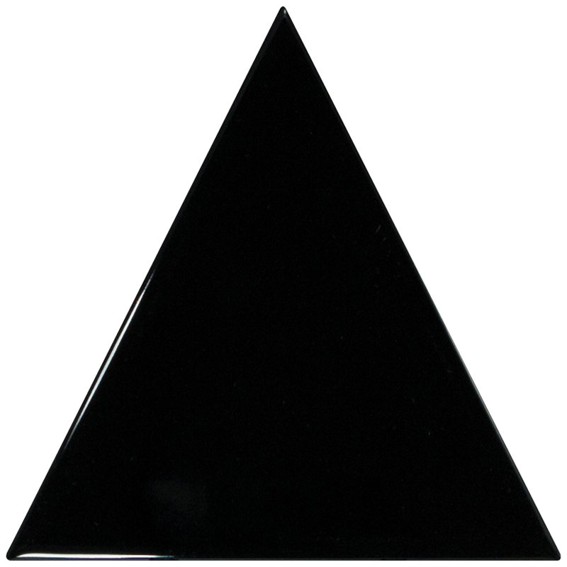 Плитка керамическая настенная 23821 SCALE TRIANGOLO Black 10,8х12,4 см