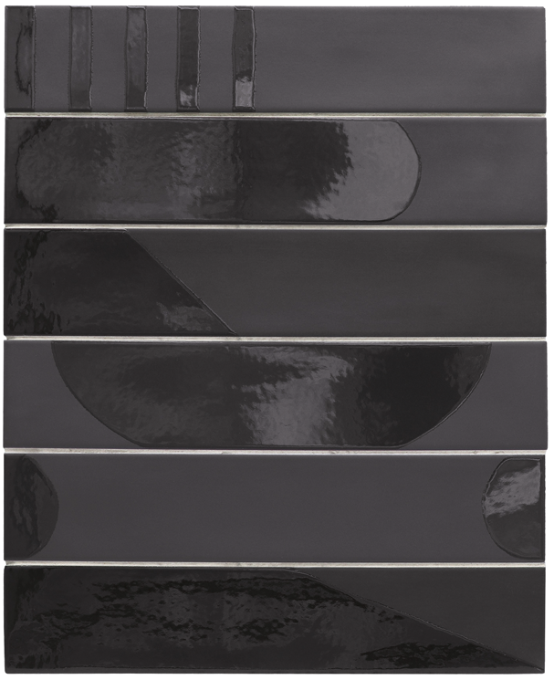 Керамогранит 30174 WADI DECOR Noir 6x30 см