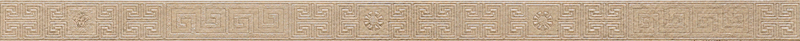 Бордюр керамический 261136 GREEK LISTELLO Beige/Oro 4x80 см