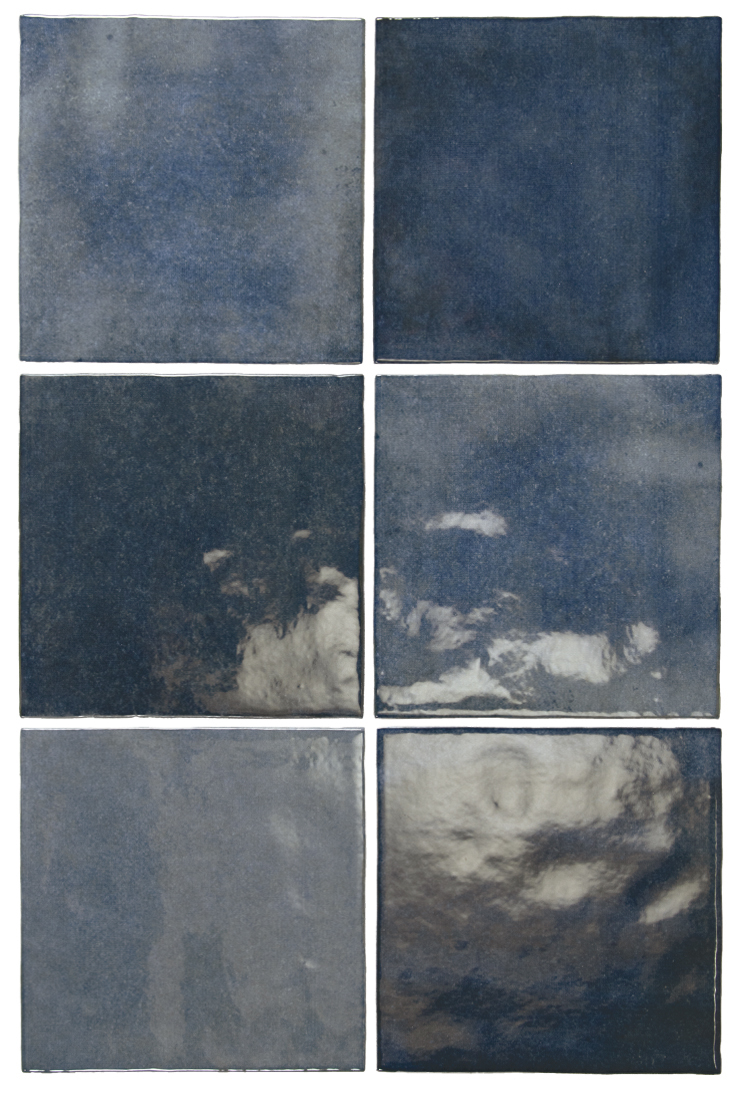Плитка керамическая настенная 24460 ARTISAN Colonial Blue 13,2х13,2 см